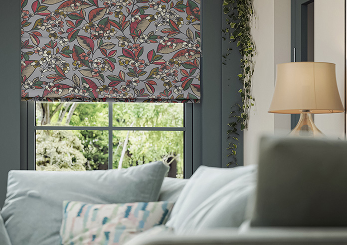 Walled Garden, Steel - Roman Blind - Image 5